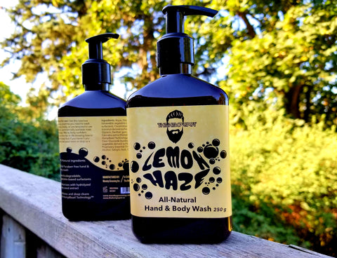 Our NEW Lemon Haze All Natural Hand and Body wash.