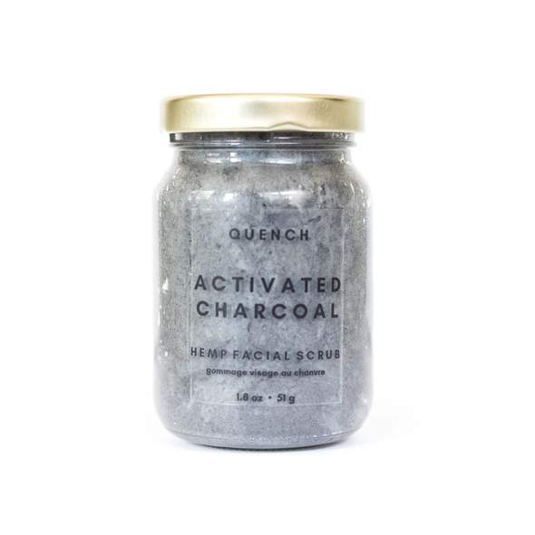ACTIVATED CHARCOAL FACE SCRUB - The Hemp Spot