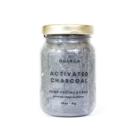 ACTIVATED CHARCOAL FACE SCRUB - The Hemp Spot