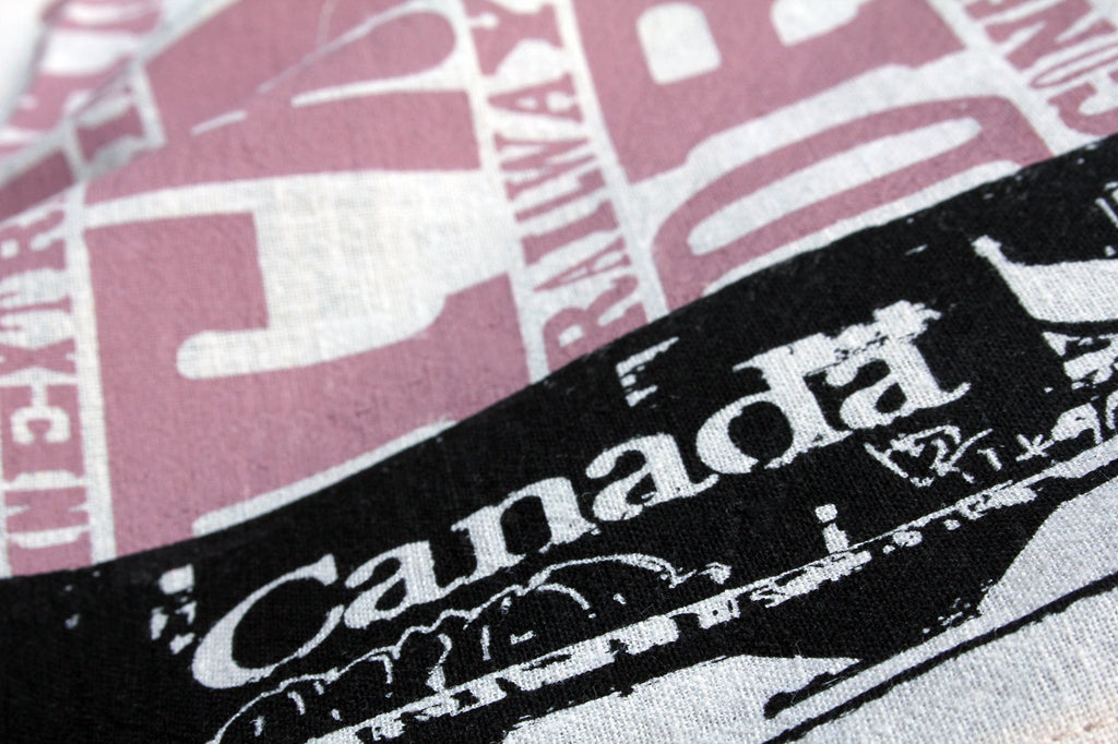 Canadian Railcar Tea Towel - The Hemp Spot