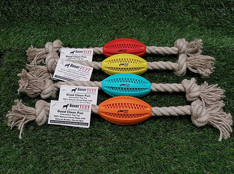Hemp Rope Tug- Football - The Hemp Spot