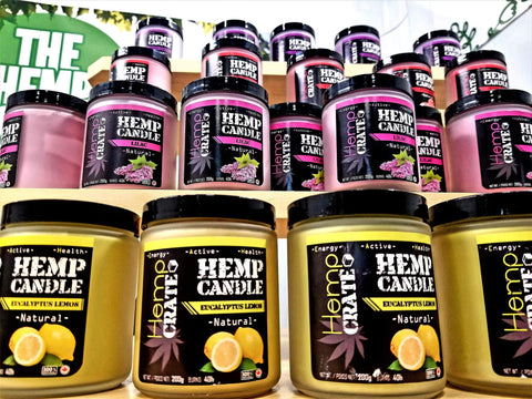 Hemp Candles - The Hemp Spot