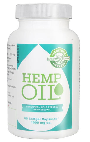 Hemp Oil Soft Gel Capsules - The Hemp Spot