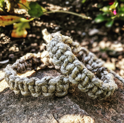 Natural Thick Hemp Bracelet - The Hemp Spot