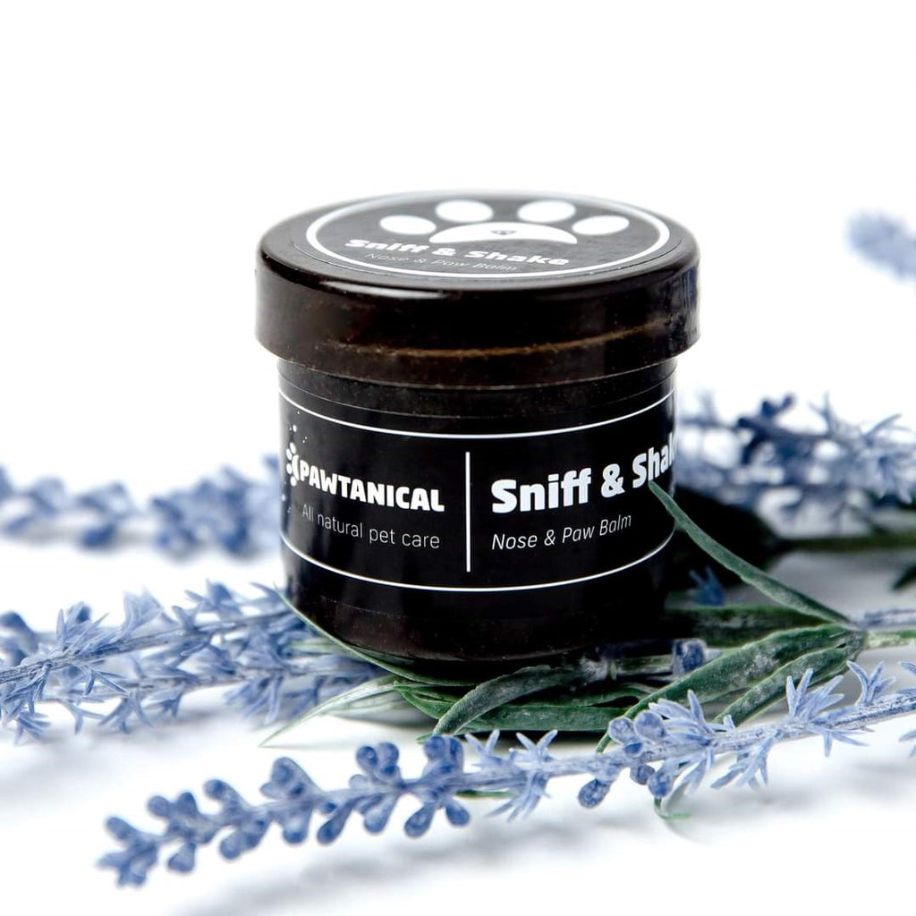 Sniff and Shake Nose and Paw balm- help your pups dried and cracked noses and paws with this all natural wax!