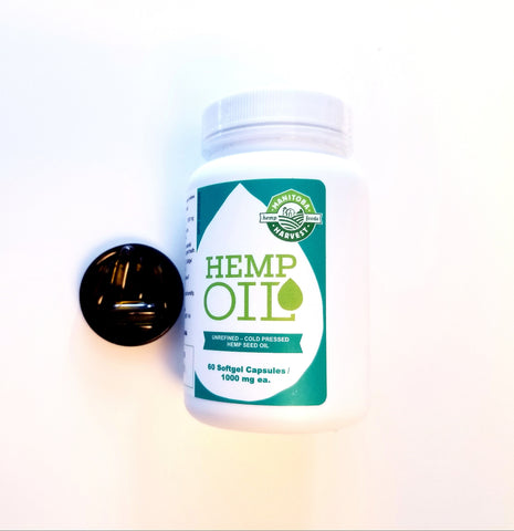 Hemp Oil Soft Gel Capsules - The Hemp Spot