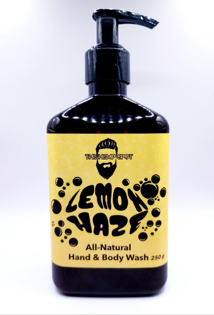Our NEW Lemon Haze All Natural Hand and Body wash.